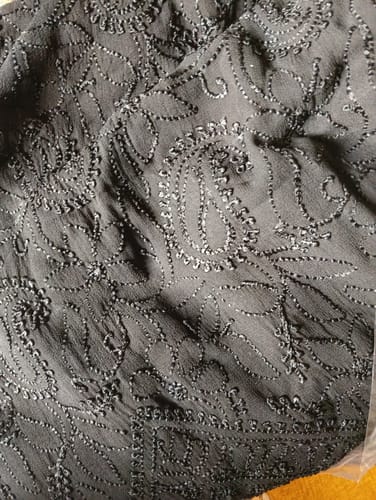 Customer photo review of Safiya Women's Lakhnavi Handcrafted Viscose Georgette Chikankari Kurti- HONC0327261