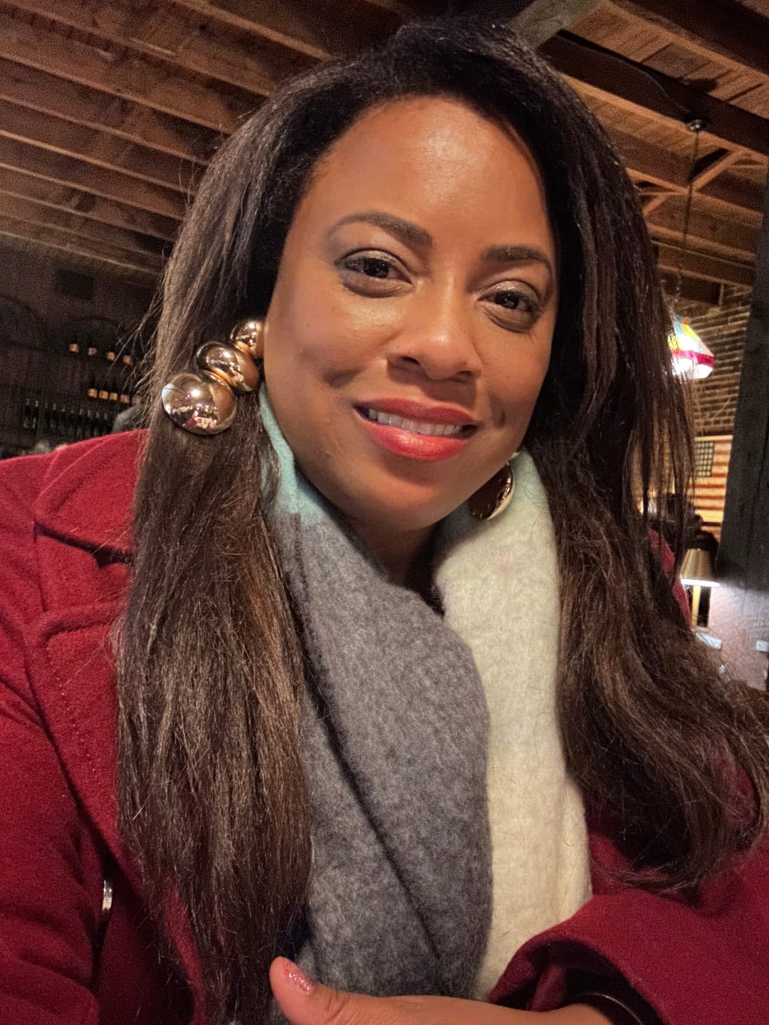 Customer photo review of Kinky Straight Human Hair Bundles Natural Color