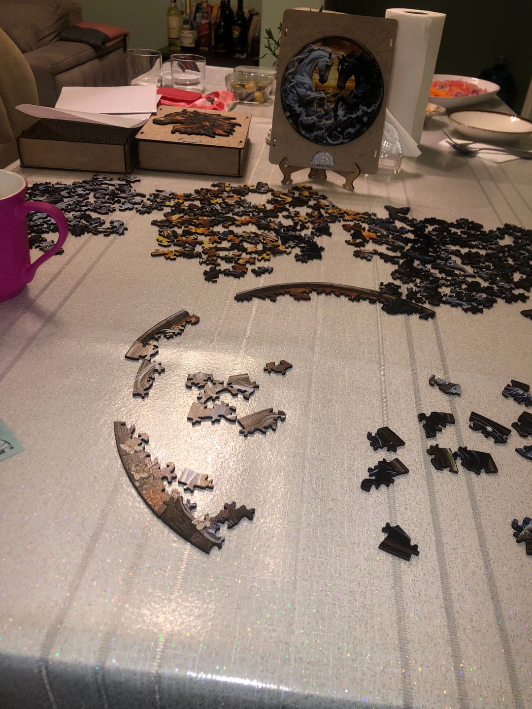Customer photo review of Ebedi Düello - Ahşap Puzzle