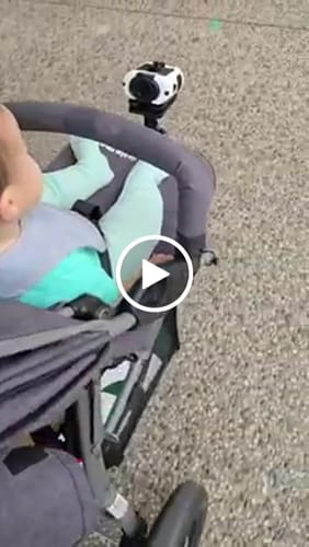 Customer video review of 3-in-1 Waist Fan with Flashlight & Powerbank