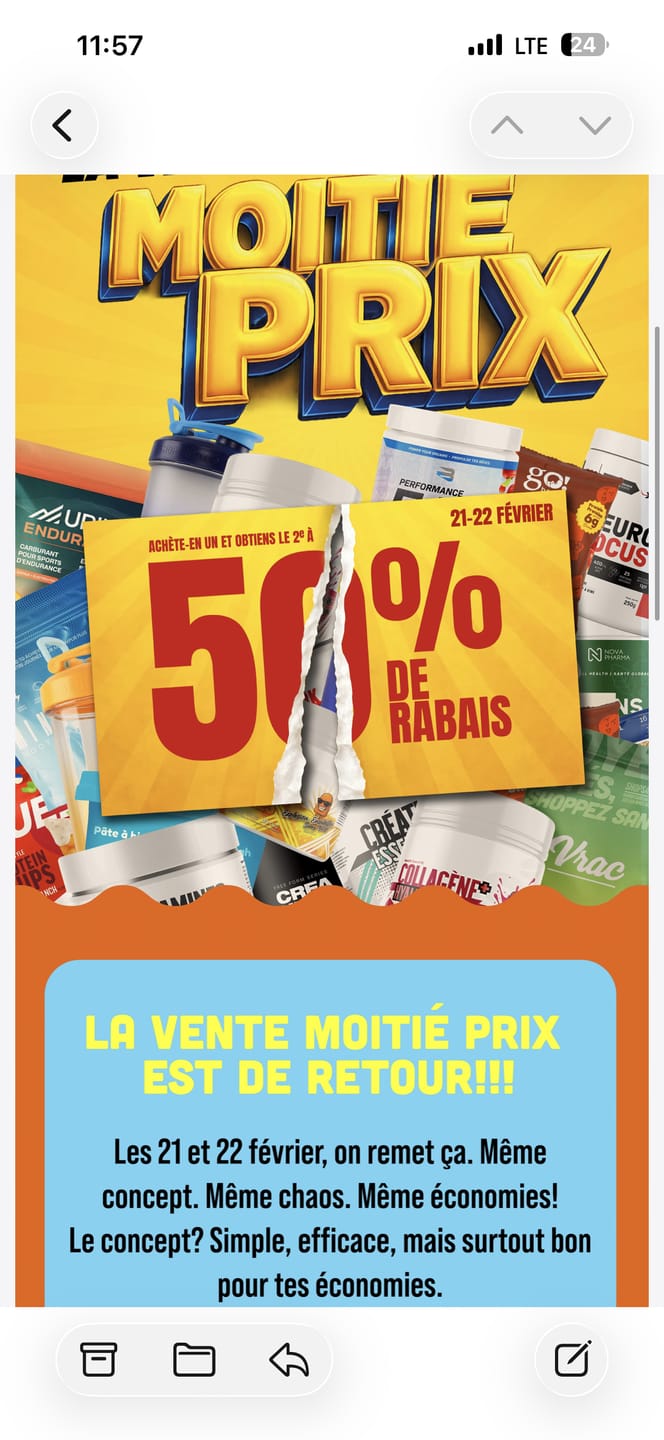 Customer photo review of VRAC - Remplacement de Repas - 1lb
