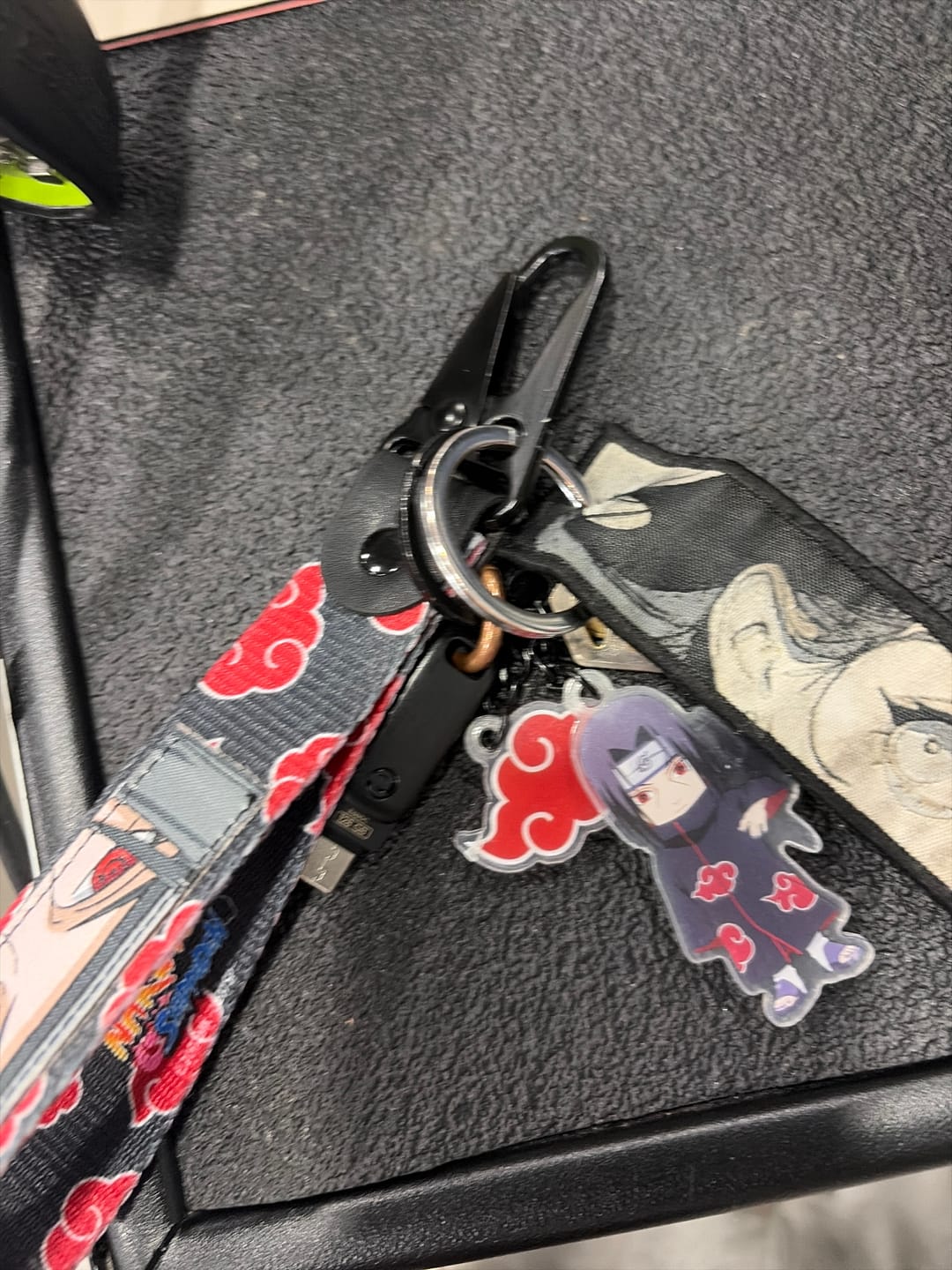 Customer photo review of Itachi Uchiha Keystrap Bundle