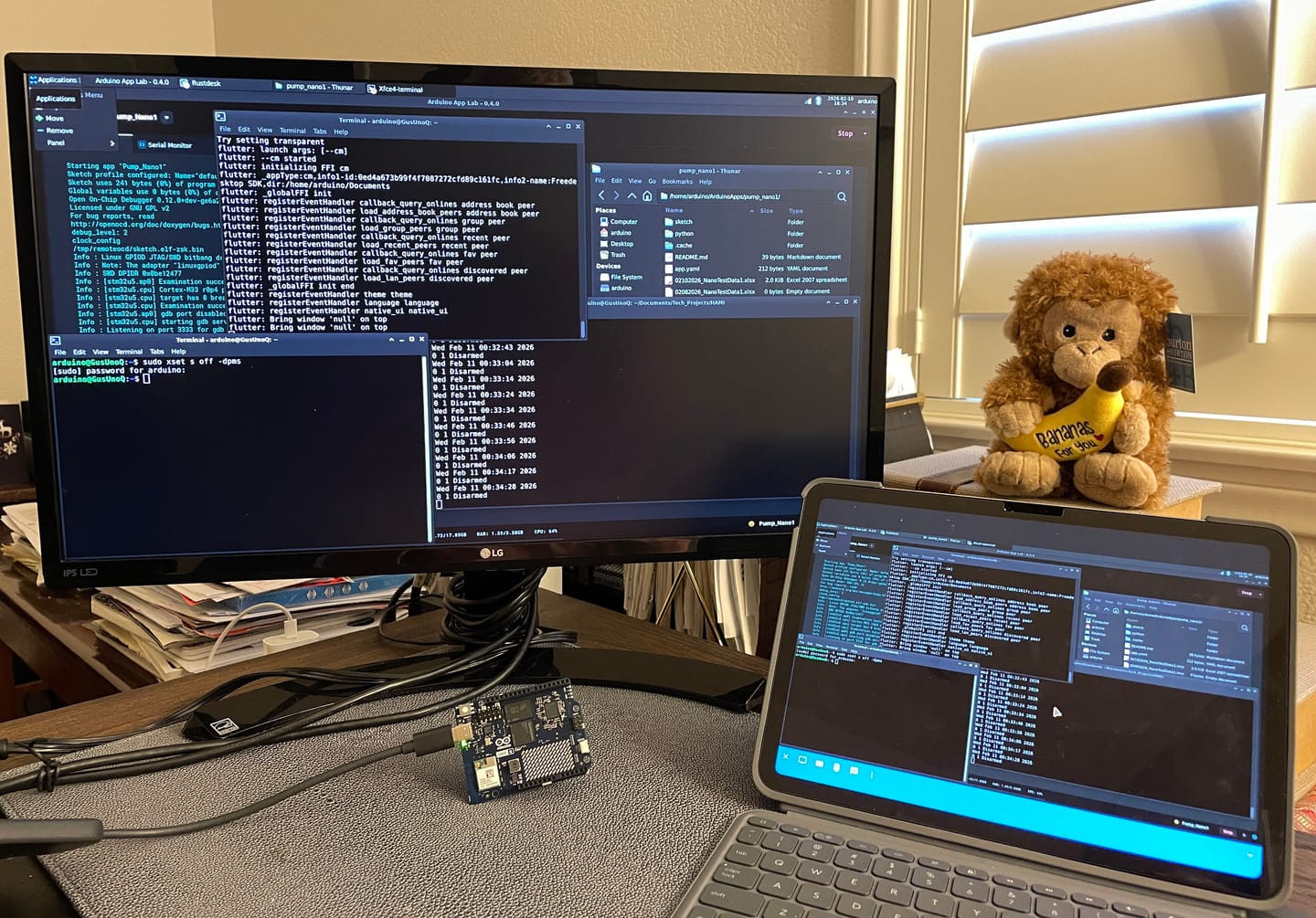 Customer photo review of Arduino® UNO™ Q 4GB