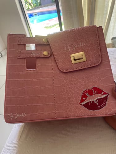 Customer photo review of Pink Tumbler Tote