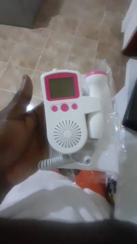 Customer photo review of Fetal Doppler™ Baby Heart Monitor