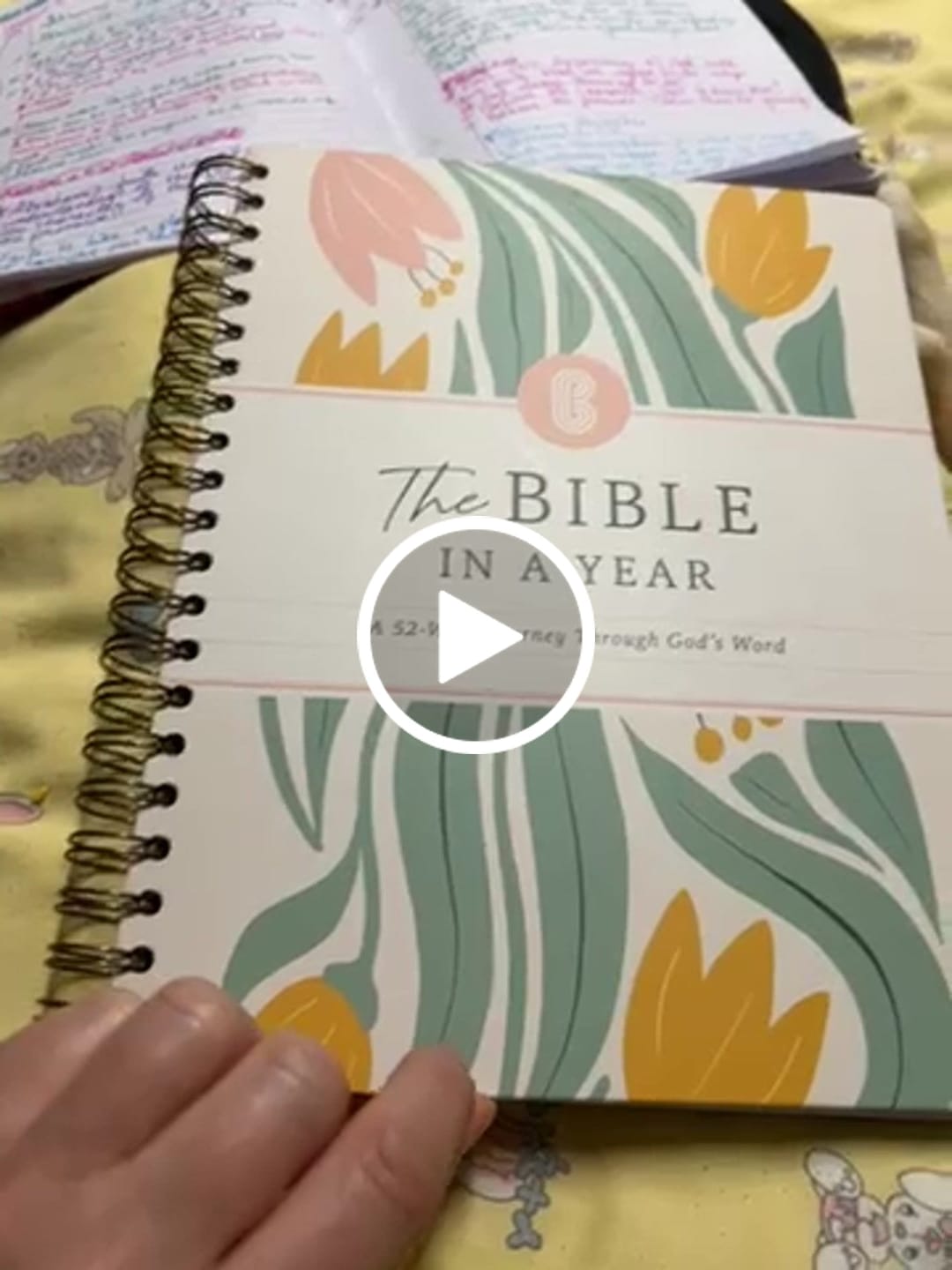 Customer video review of The Bible In A Year: A 52-Week Journey Through God's Word