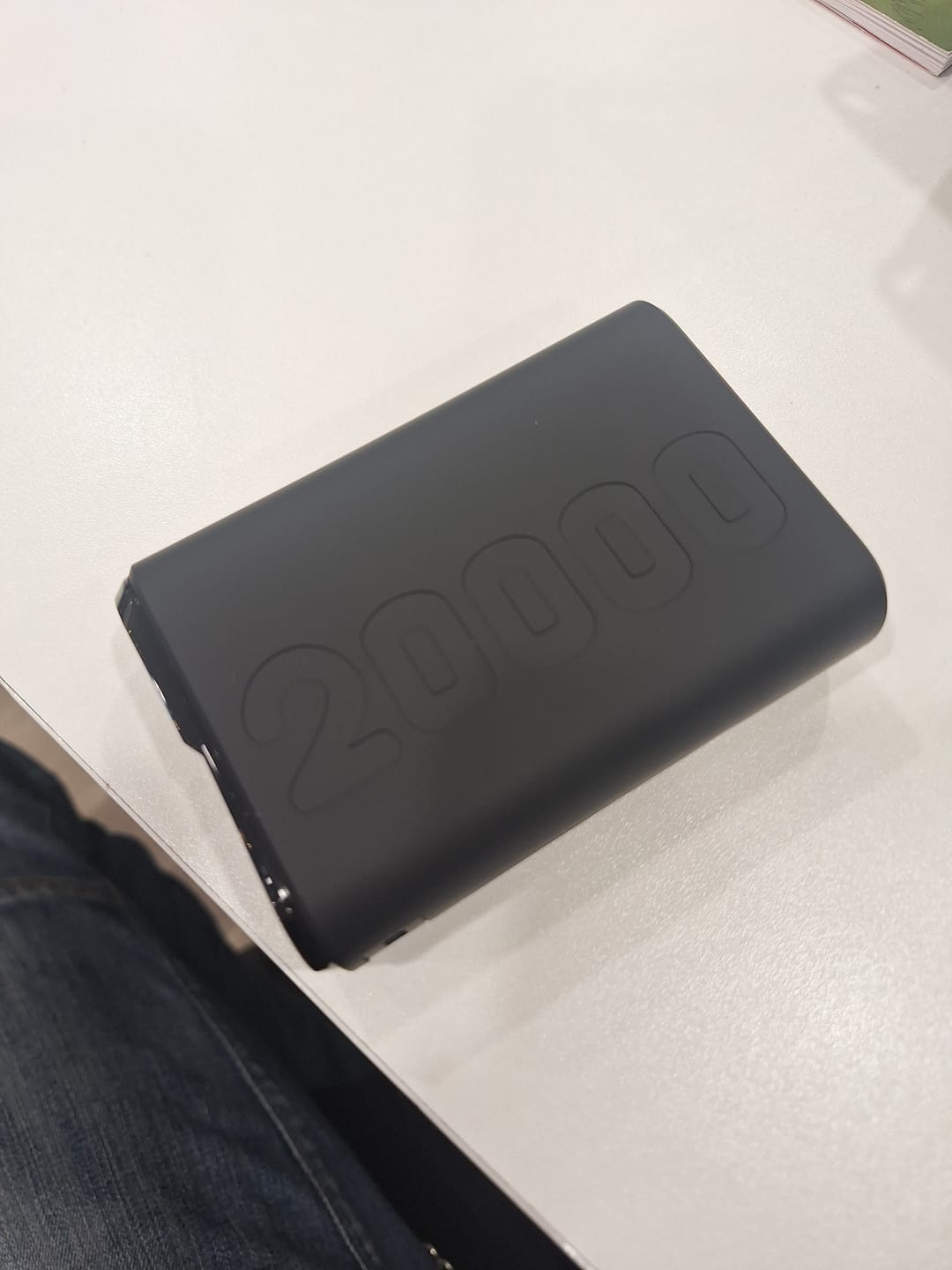 Customer photo review of Wegman Powerbank 20.000 mAh - 22.5W Snelladen - USB-C & USB-A
