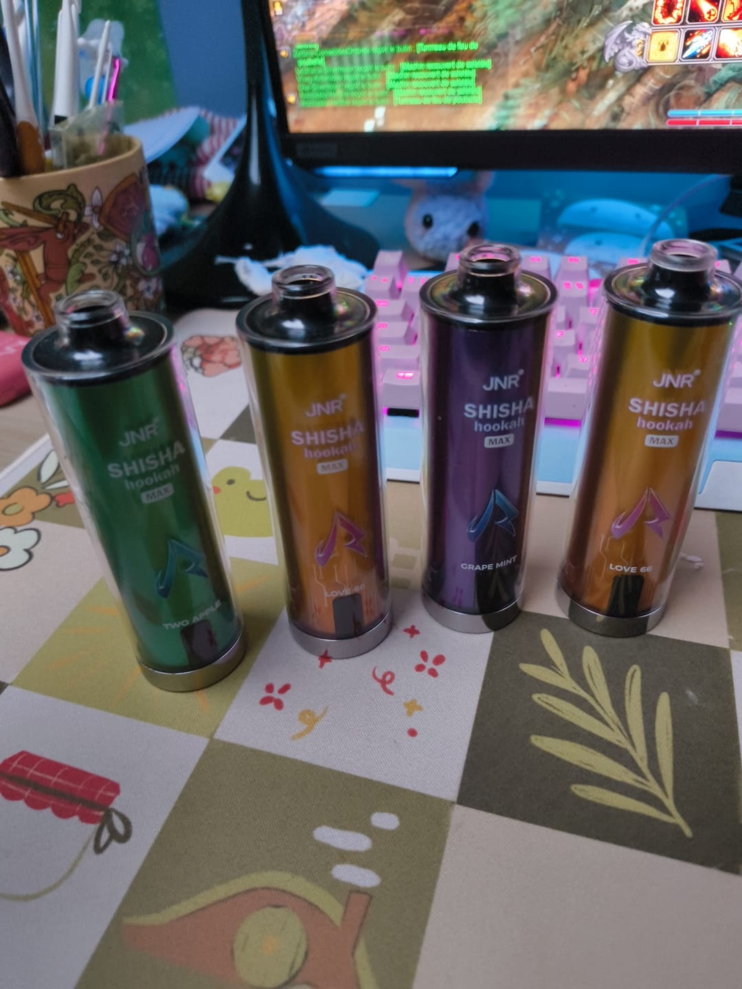 Customer photo review of JNR – Shisha Hookah Max 22K – Disposable Vape – 2% Nicotine
