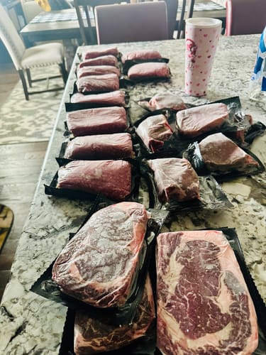 Customer photo review of Ribeye Box