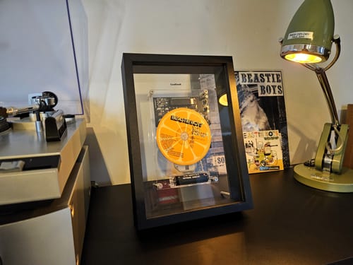 Customer photo review of M1 Music Frame CD Player