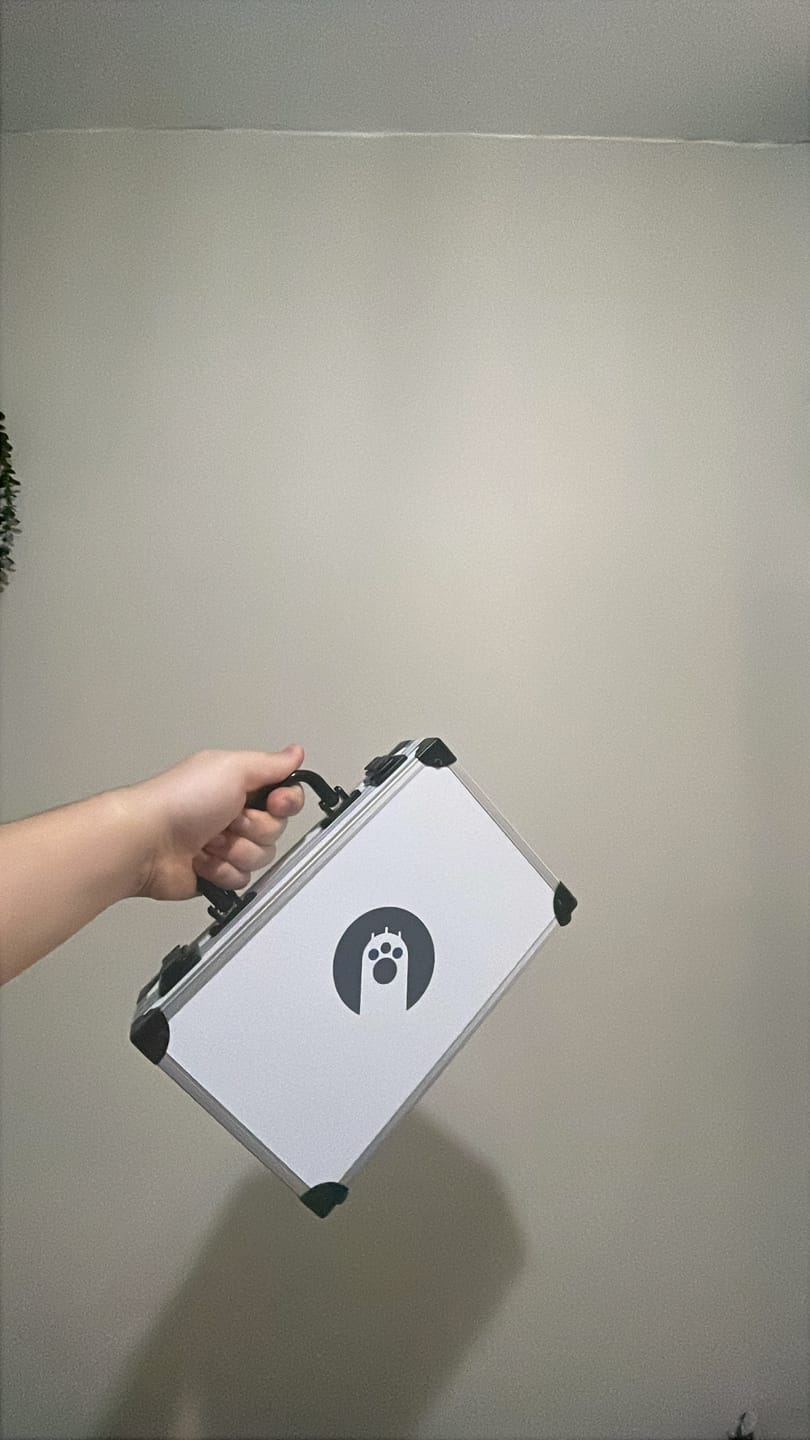 Customer photo review of Angry Miao Infinity Magnezyum Wireless Mouse
