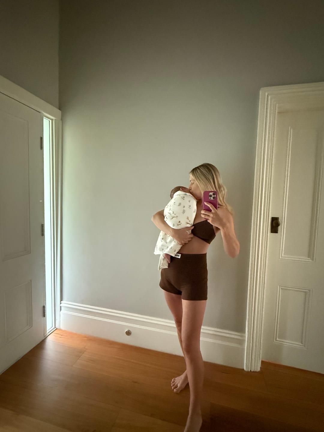 Customer photo review of Sleep Shorts