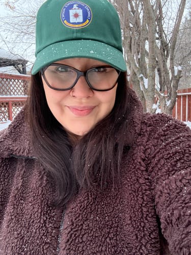 Customer photo review of Candace Intelligence Agency Hat