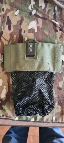 Customer photo review of Water Bottle Pouch with Carabiner