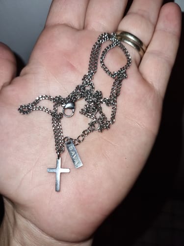 Customer photo review of CROSS CHAIN | Silver