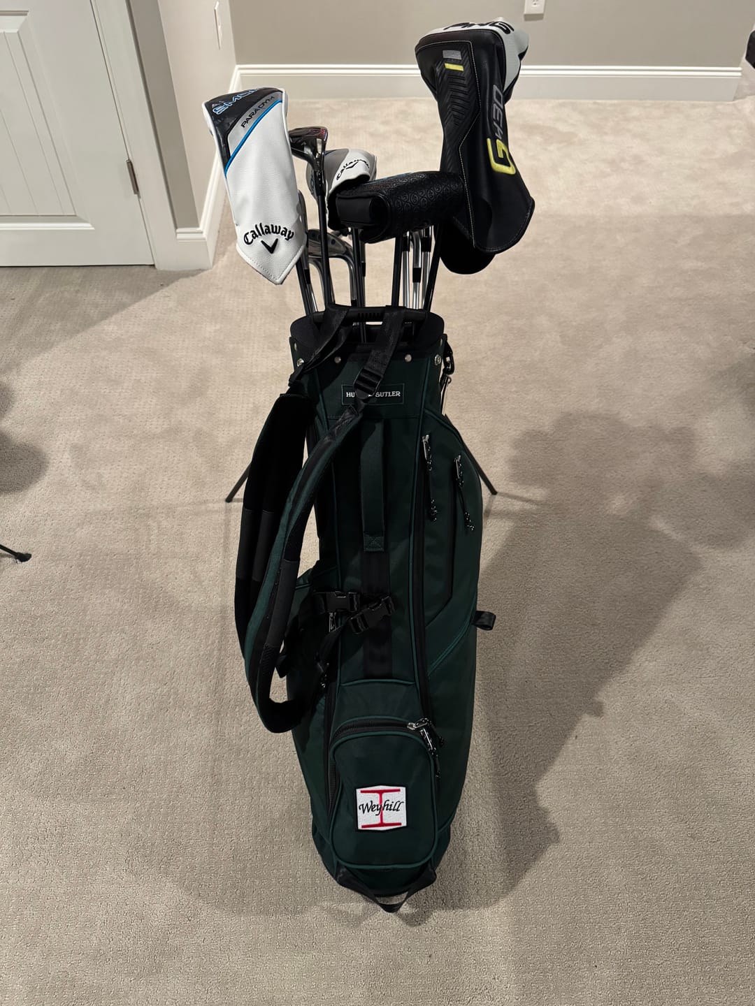 Customer photo review of Hudson Looper Golf Bag
