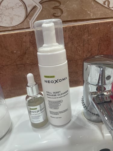 Customer photo review of Pack Sérum Ultra Rejuvenecedor & Limpiador Facial Cell Reset