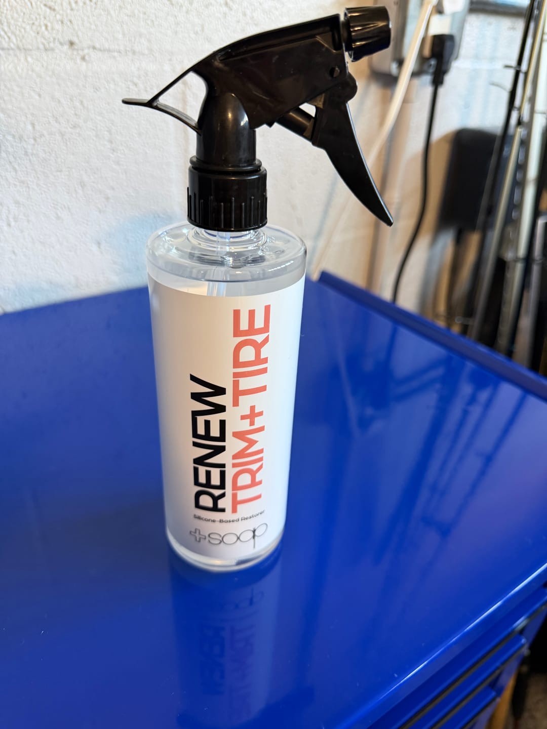 Customer photo review of +Soap Renew Trim+Tire (Silicone Based)