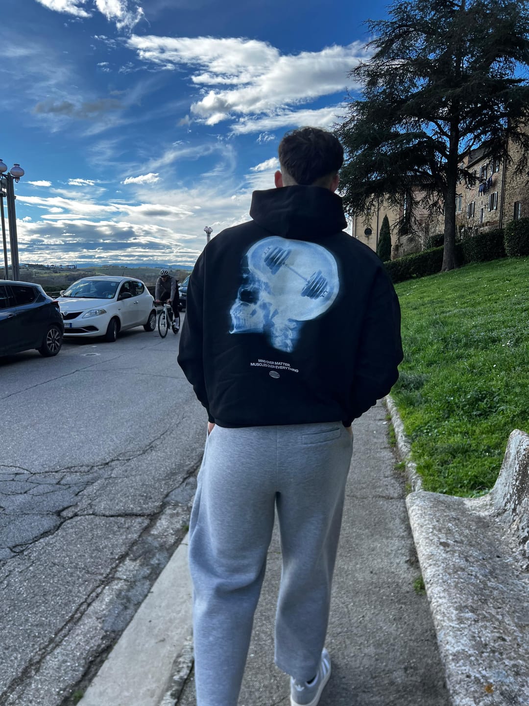 Customer photo review of Mind Oversized Hoodie
