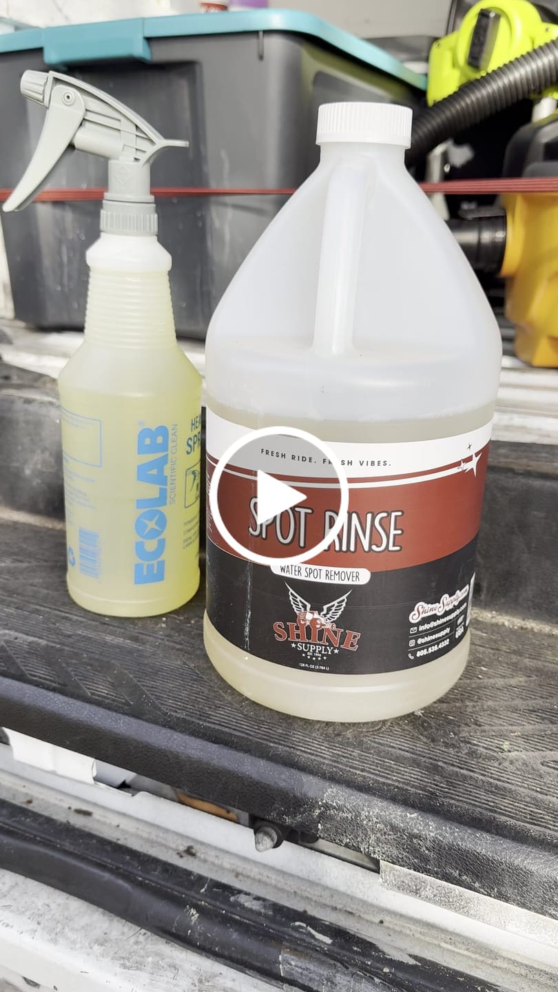 Customer video review of Spot Rinse - Gallon