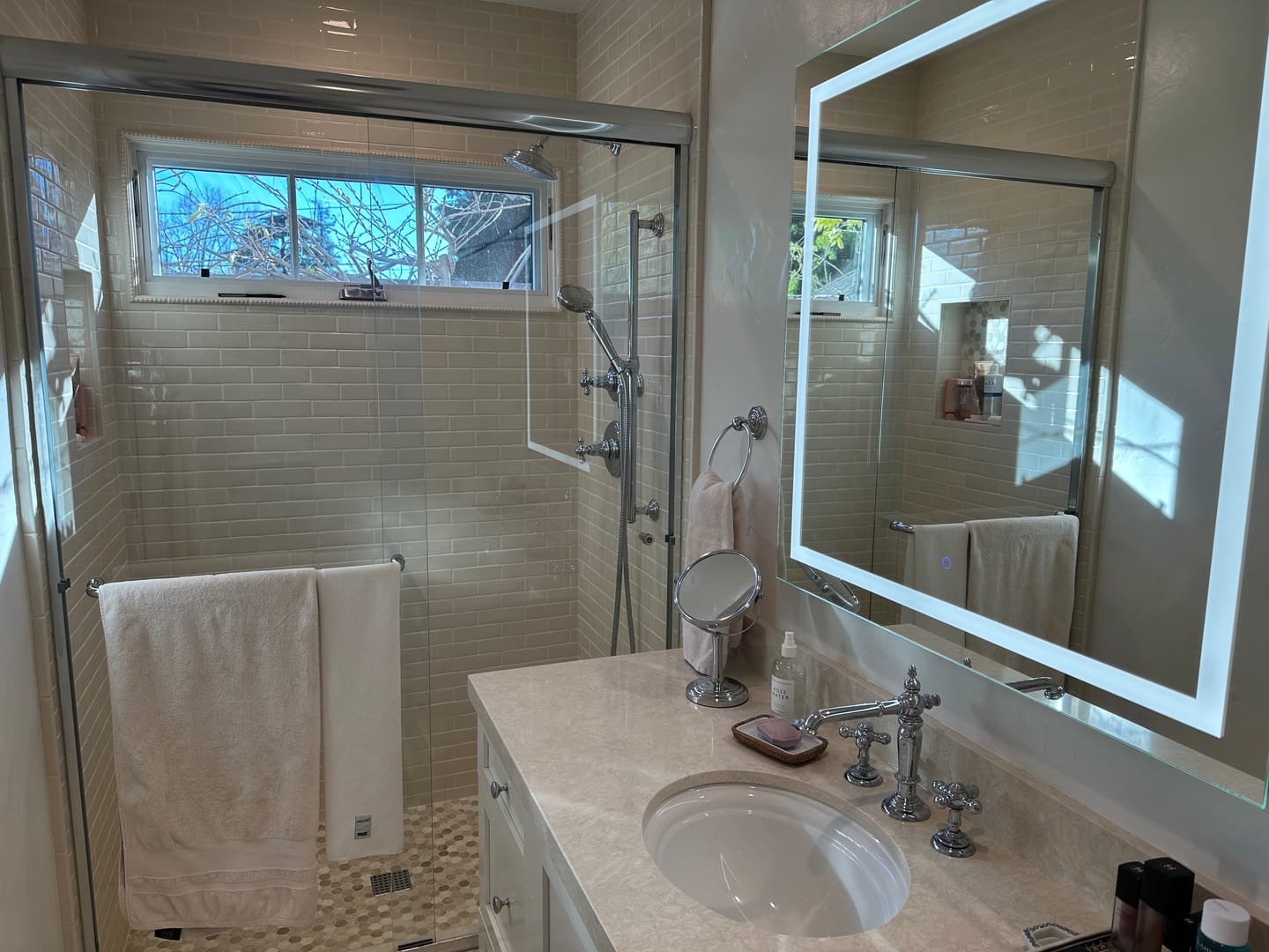 Customer photo review of Shower Starter Bundle