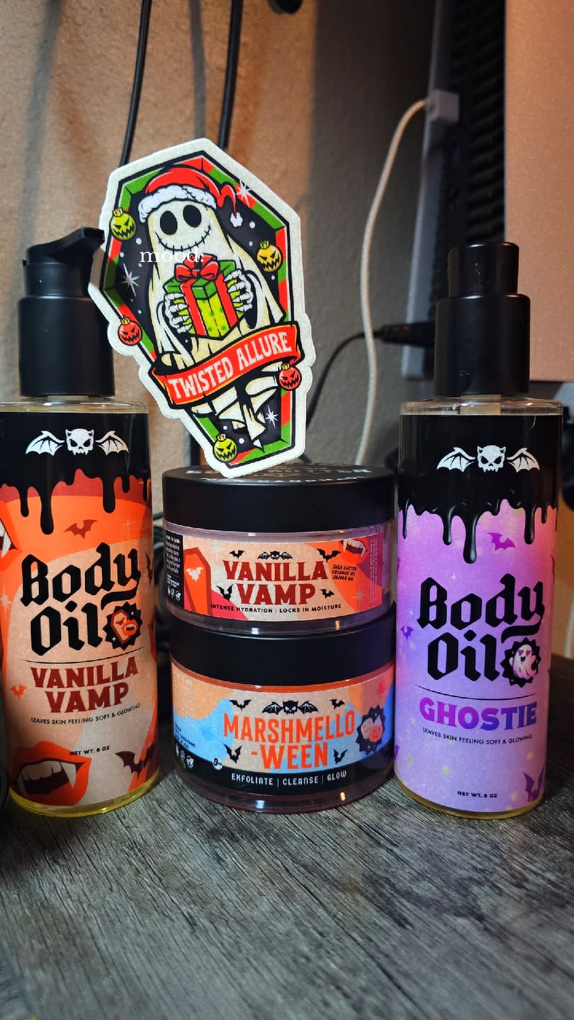 Customer photo review of Vanilla Vamp Body Oil