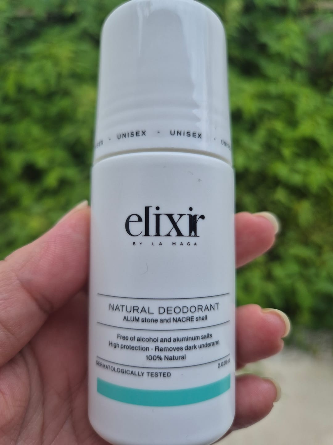 Customer photo review of Desodorante Natural Unisex