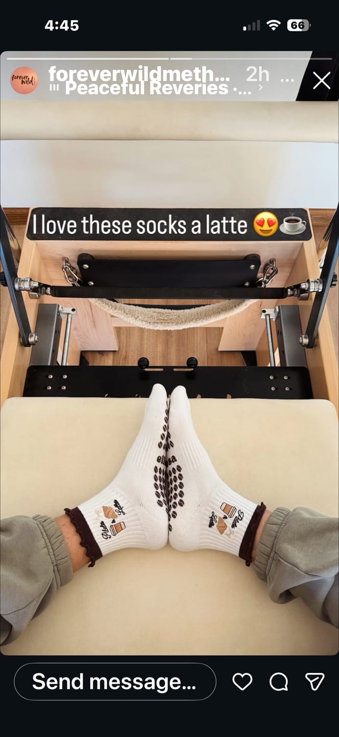 Customer photo review of Pilates & Lattes