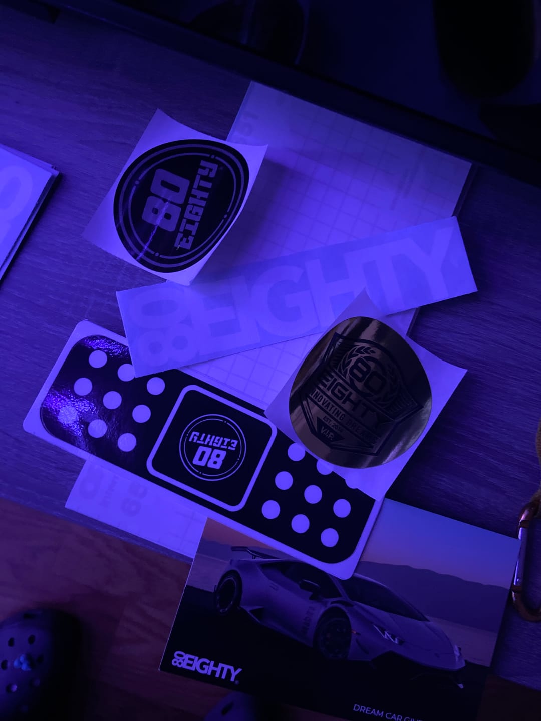 Customer photo review of 80Eighty® Bandaid Vinyl Sticker