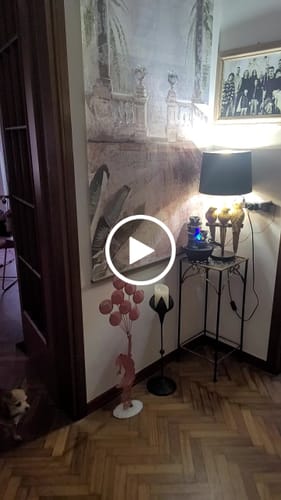Customer video review of Bimba con Palloncini in Ferro Corten Marrone Ruggine ( 80x30x12 cm)
