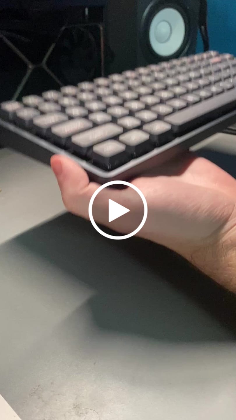 Customer video review of IQUNIX Magi75/96 Aluminum Low Profile Mechanical Keyboard