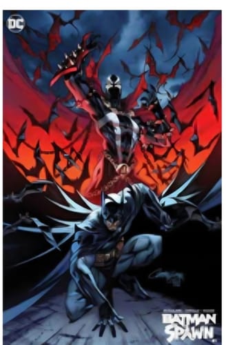 Customer photo review of Batman/Spawn (2022) #1F