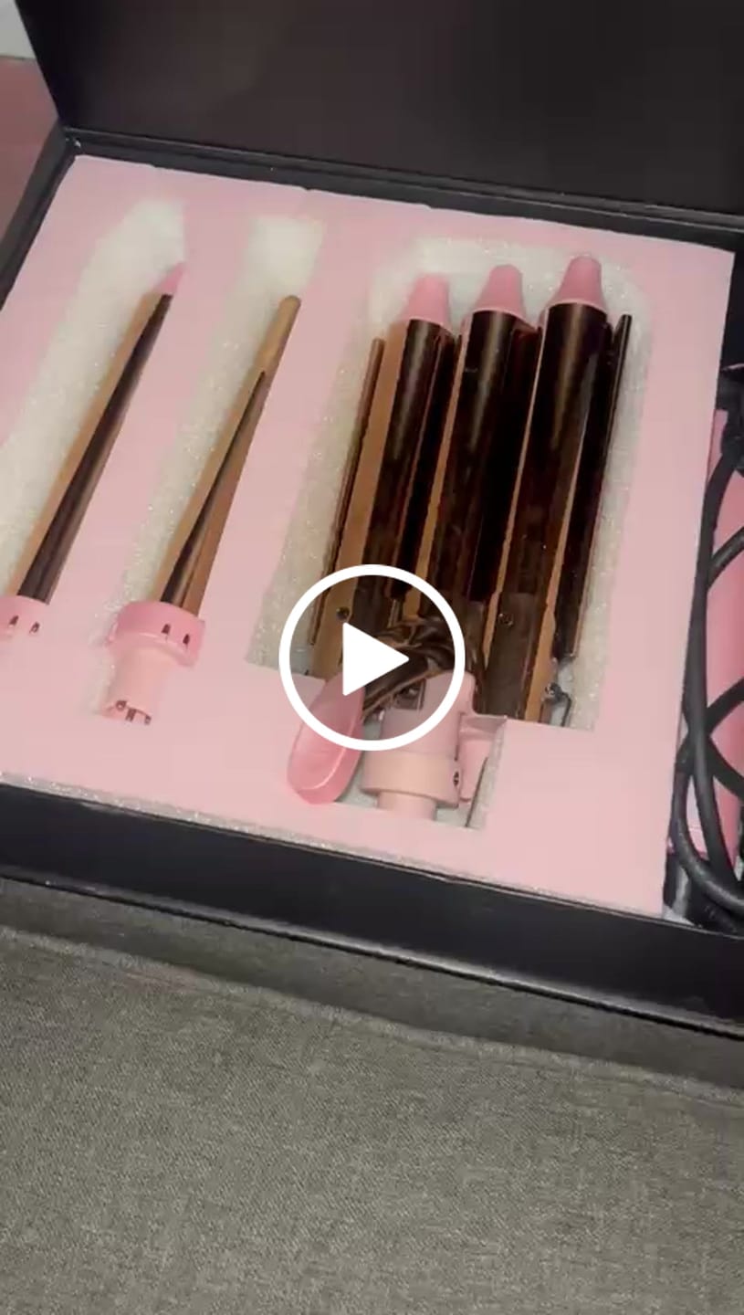 Customer video review of Ferro 6 en 1 Diana Fletes light pink Titanium Galvanizado