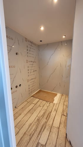 Customer photo review of Baguette de jonction aluminium pour pvc/spc/feuille de pierre