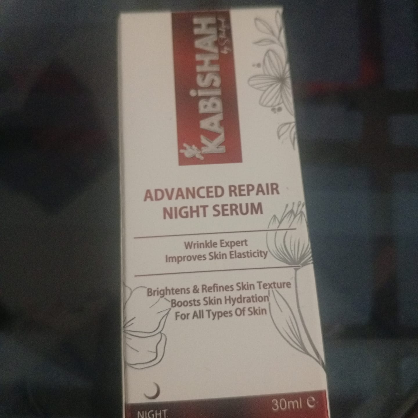 Customer photo review of Advanced Repair Retinol Night Serum