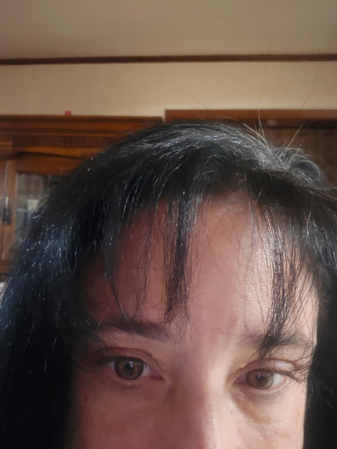Customer photo review of Ruri Brown Prescription Colored Contact Lenses