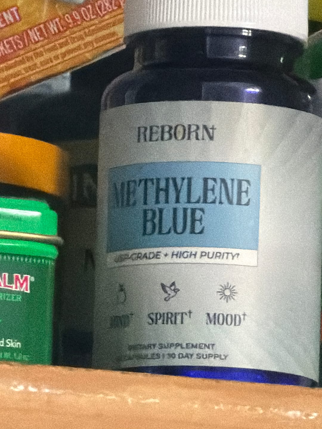 Customer photo review of Methylene Blue Capsules