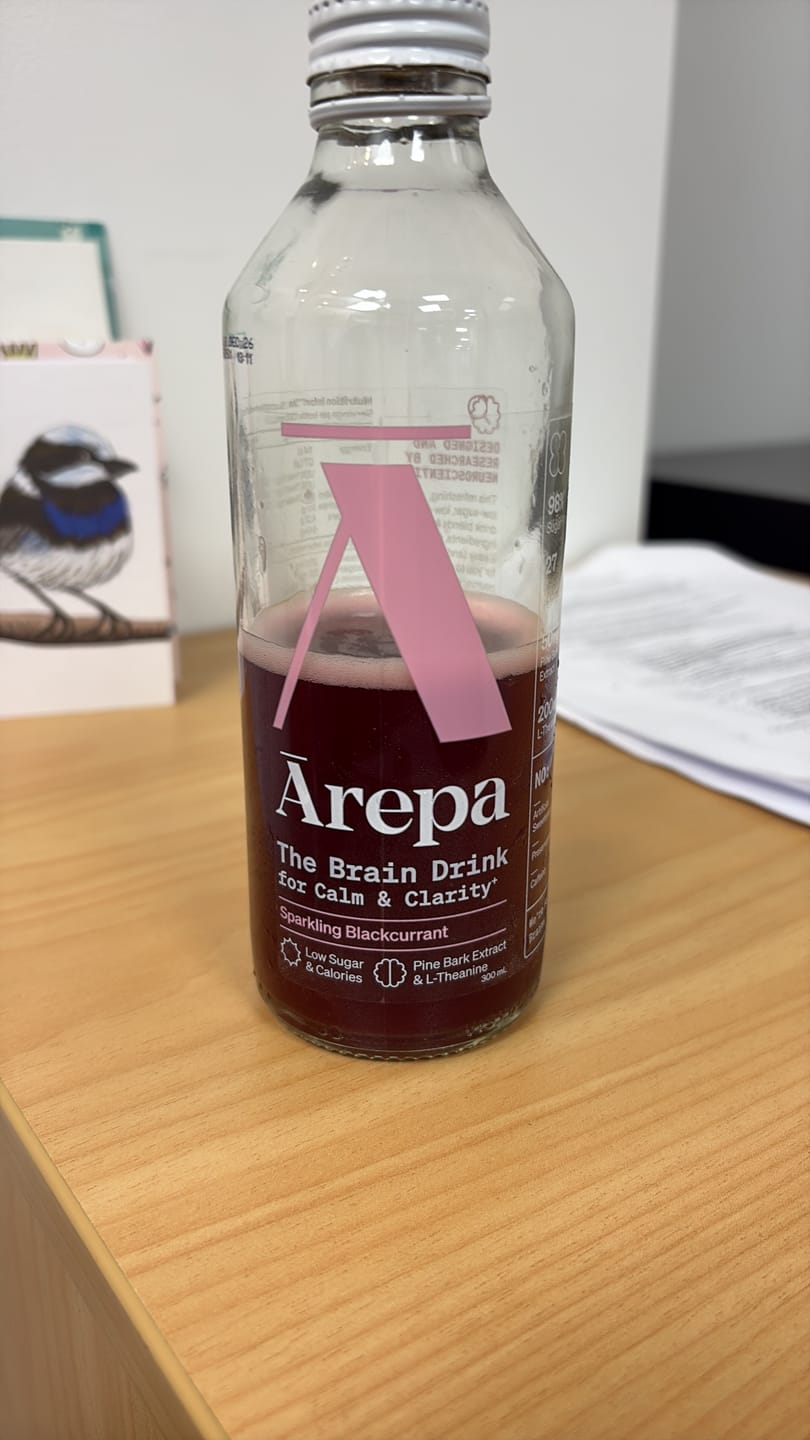 Customer photo review of The Brain Drink for Calm & Clarity (300ml)⁺