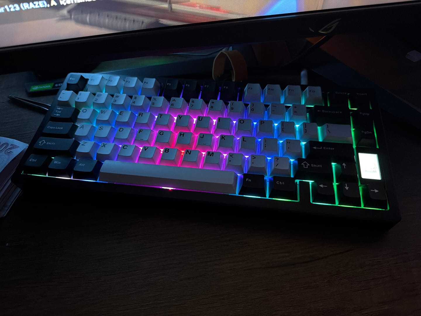 Customer photo review of Chilkey ND75 Alüminyum Mekanik Klavye