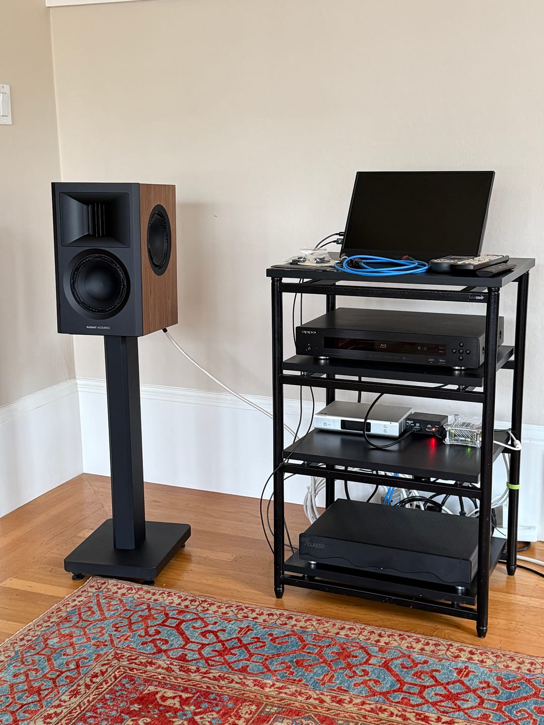 Customer photo review of Clarity Stands