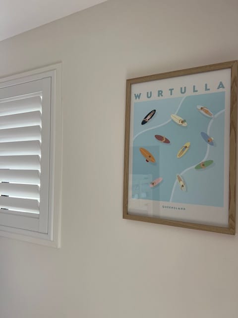 Customer photo review of Surf Town Australia Aerial Surf Print