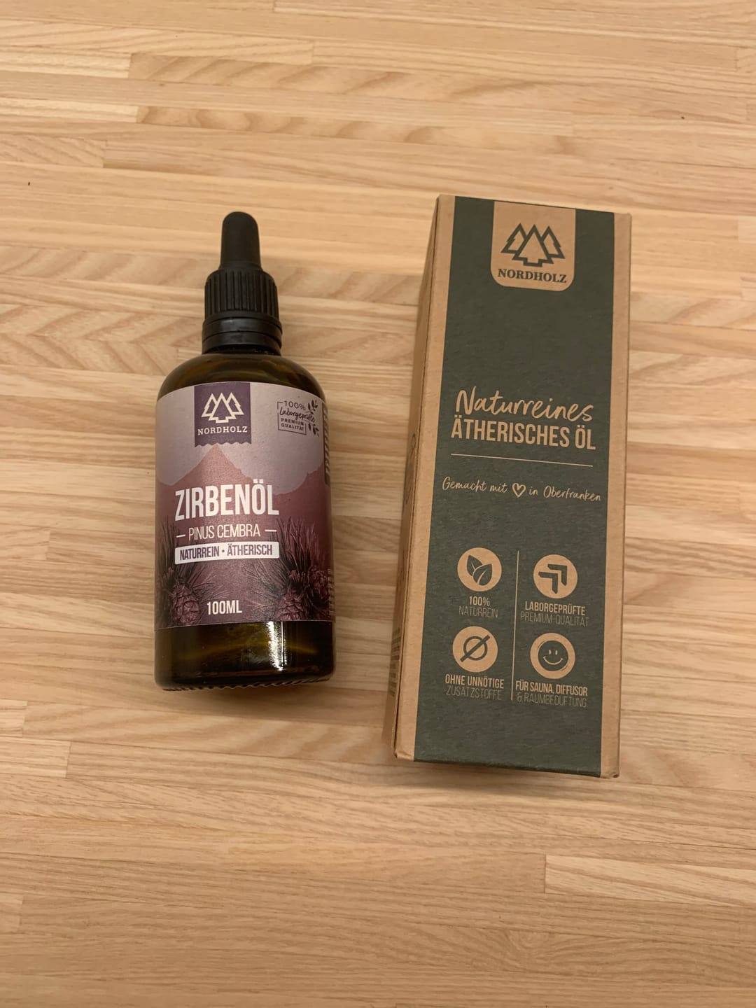 Customer photo review of Ätherisches Öl Zirbenöl