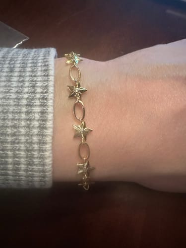 Customer photo review of Stella Bracelet - Gold