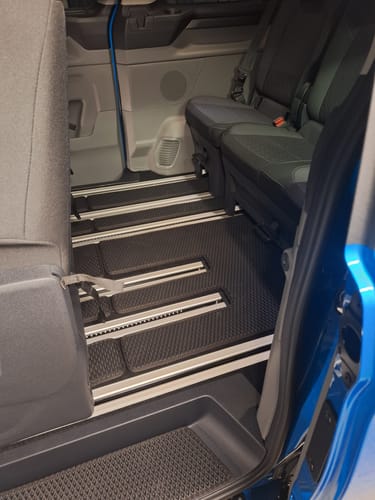 Customer photo review of Fußmatten für Van - Komplettset