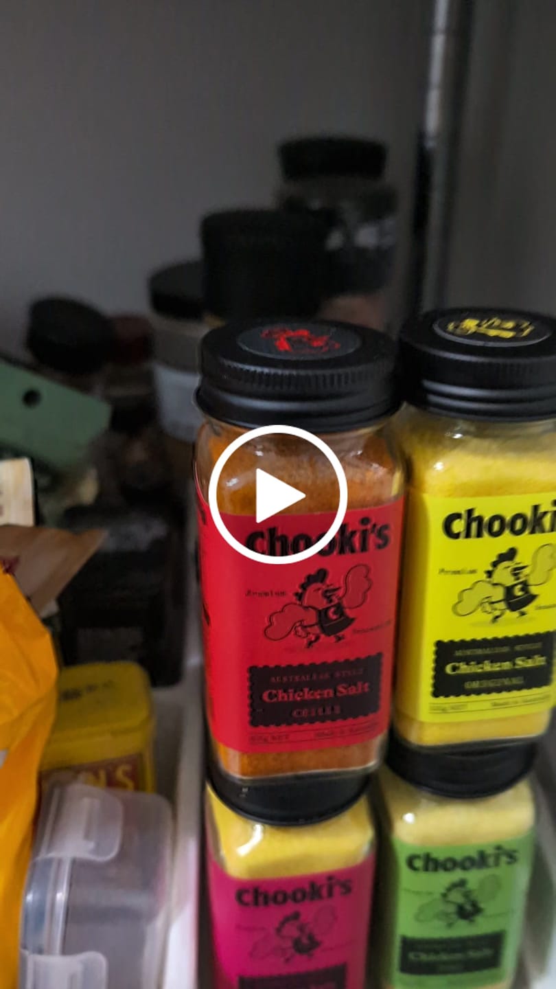 Customer video review of Chooki's Chilli Chicken Salt 100g