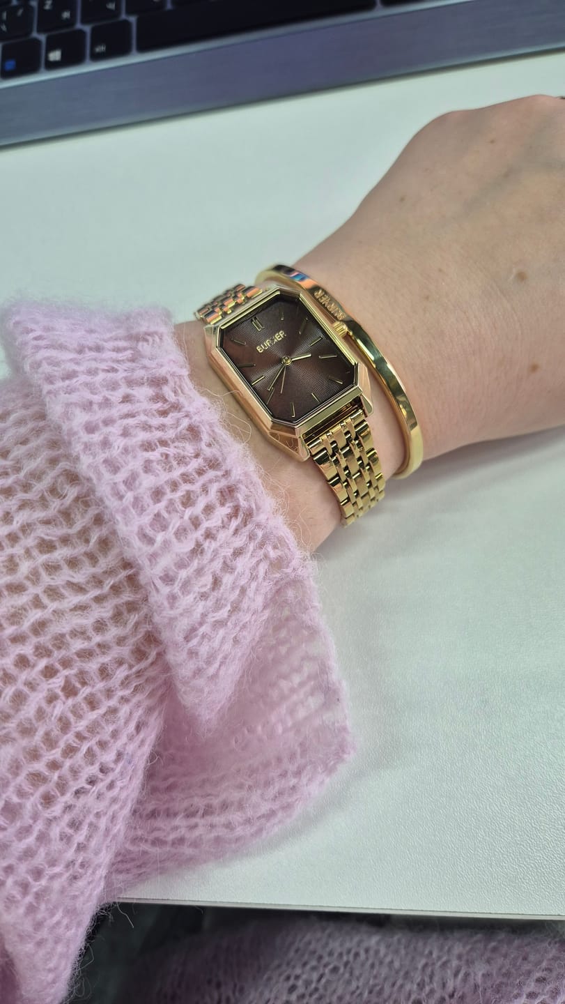 Customer photo review of Isabell Gold Brown