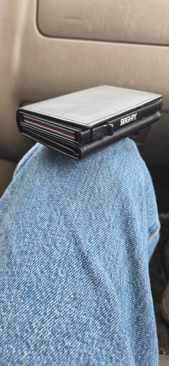 Customer photo review of 80Eighty® Onyx Wallet