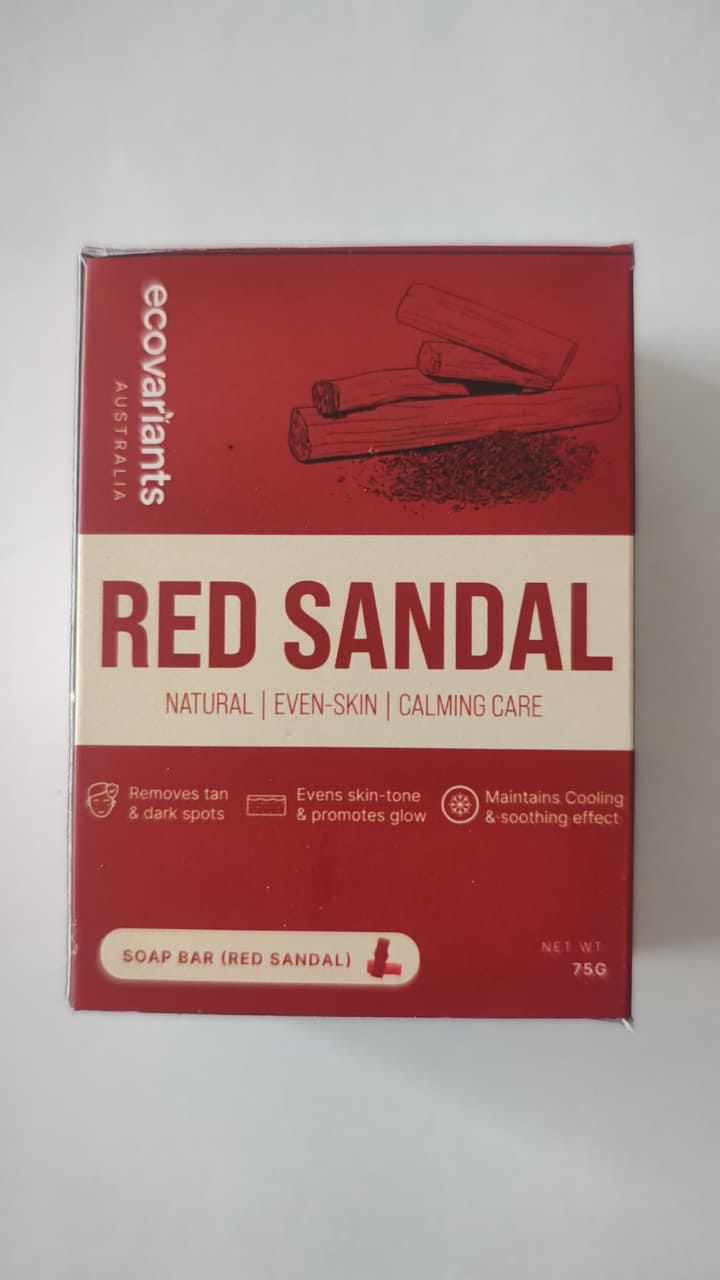 Customer photo review of Red Sandal Soap