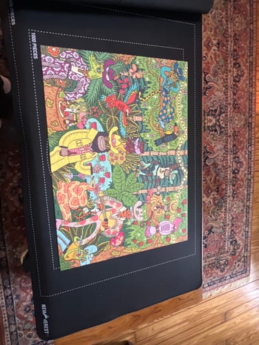 Customer photo review of Party Down | 1000 Piece Puzzle