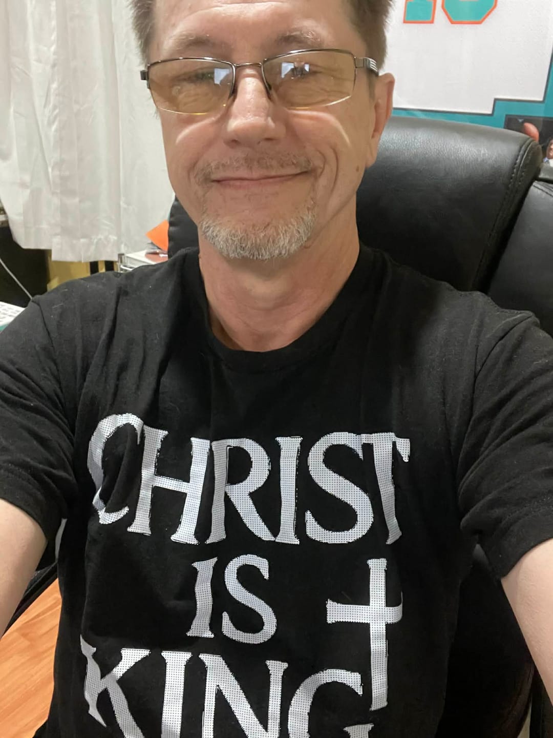 Customer photo review of One Nation Under God Flag T-Shirt